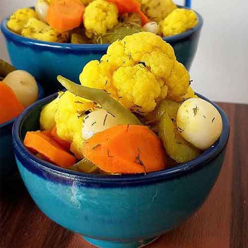 ترشی مخلوط (بسته 150 گرمی)